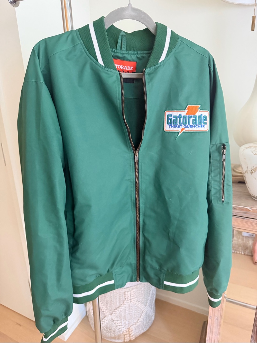 Gatorade Green Bomber Jacket-Large